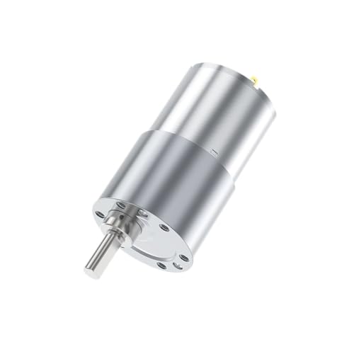 Motorreductor de 24V y 37 RPM reversible ideal para mover mecanismos pesados con suavidad