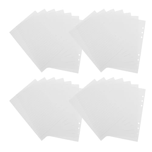 Recharges classeur Baluue 225 feuilles lignées à haute résistance pour agenda