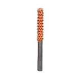SaburrTooth Ballnase Raspelfräser 6 mm Hartmetall für Geradschleifer & Holz (Grob (Orange), Lang Ø 7 mm)