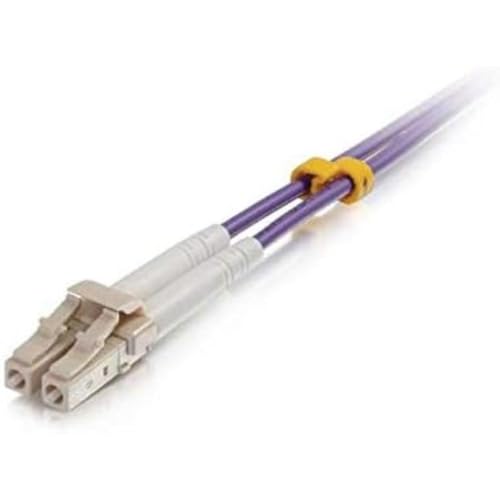 C2G 3m LC/LC OM4 LSZH Fibre Patch - Purple - Patch cable - LC multi-mode (M) to LC multi-mode (M) - 3 m - fibre optic - 50/125 micron - OM4 - purple