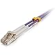 C2G 15m LC/LC OM4 LSZH Fibre Patch - Violett - Patchkabel - LC-Multimode (M) auf LC-Multimode (M) - 15 m - Glasfaser - 50/125 Mikron - OM4 - Violett