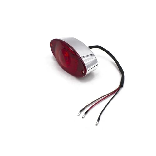 Feu arrière pour moto universel ZHANGTONG, accessoire de feu de freinage modifié et ampoule de plaque
