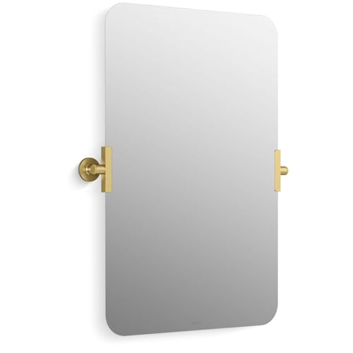 Kohler Castia by Studio McGee 19-1/2" W x 29-1/2" H Transitional Rectangular Metal Frameless Bathroom Wall Mirror