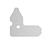 Accusize Industrial Tools 25 Pc Radius Gage Set, Fractional, 1/64-1/2'' Gages with Holder, 3602-5021