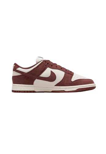 Nike Women's Dunk Low in Phantom/Red Sepia-Sail-White3
