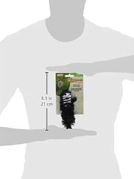 Ethical Pets 2680 Skinneeez Forest Creatures For Cats, Pack of 3 (Squirrel, Chipmunk or Skunk)