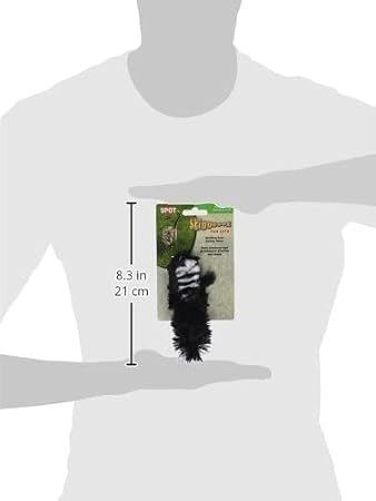 Ethical Pets 2680 Skinneeez Forest Creatures For Cats, Pack of 3 (Squirrel, Chipmunk or Skunk)