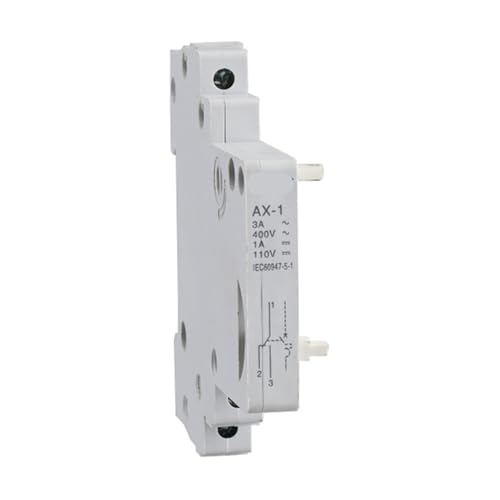 Contacto auxiliar AX-1 2NO 2NC para solucionar fallos de señalización en magnetotérmicos