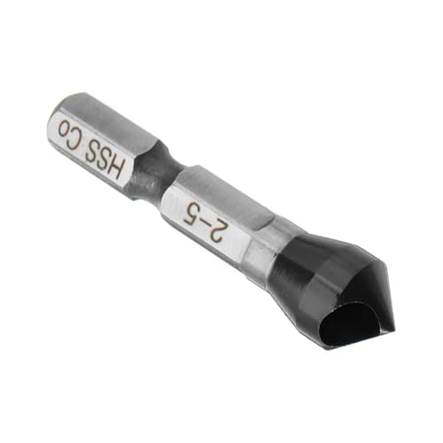 Foret d'ébavurage cobalt M35 haute résistance thermique angle 90° - 6