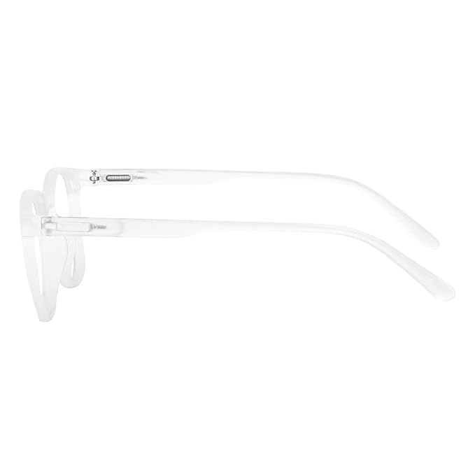 Image of Zero Power Computer Glasses - Blue Light Blocking, UV Protection, Lightweight Medium Specs for Digital Screen Safety, Stylish Everyday Wear, Eye Comfort for All-Day Use.