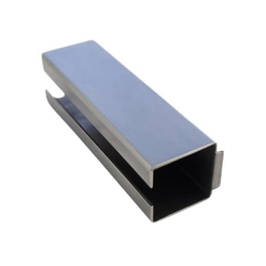 ck-türbeschläge 1 Stück Reduzierhülse 8 auf 10 mm aus V2A Edelstahl, 30 mm – mit Kragen, Ausgleichshülse für Türdrücker, Vierkant, Drückerstift und Schloss nuss (1 Stück, 8 auf 10 mm)