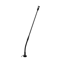 Single‑Flex Gooseneck — Allows precise, unobtrusive positioning on podiums, lecterns and conference desks. Back‑Electret Condenser Element — Delivers clear, detailed vocal reproduction suitable for speech applications. 3.5 m Fixed Lead with XLRM Plug...