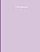 Produktbild Notebook: 110 Pages Unlined Notebook, Pastel Purple, 8.5" x 11" Journal (Pastel Cover, Band 3)