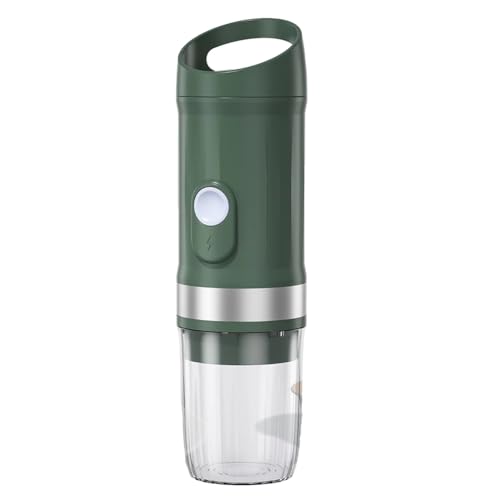 Macchina Portatile per Caffè Espresso Elettrica Fili con Funzionalità di Riscaldamento Compatta Monodose Mini per Caffè.