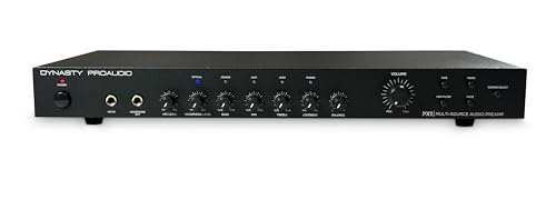 Dynasty ProAudio PX1 High Definition Multi-Source Hi-Fi Home Audio Stereo Preamplifier