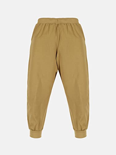 Image of KiddoPanti 100% Cotton Track Pants for Boys & Girls | Soft Single Jersey Fabric | Elastic Waist with Drawcord | Full Length with Rib Hem & Pockets | Joggers for Kids