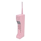 Amplias aplicaciones: el adorno vintage para teléfono móvil se puede utilizar como accesorio de película, también se puede utilizar como una atractiva decoración de encimera para el hogar y la oficina.
