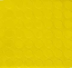 KOBEL - Bolflex pavimento rivestimento in PVC a bolli o mandorlato - VENDUTO A MULTIPLIDI CM 50 - ES. 2 PZ. CM 100, 3PZ= CM 150 - PREZZO AL ML € 13,00 (BOLLO GIALLO SPESSORE MM 1,3 ALTEZZA CM 100)