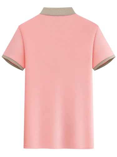 Image of TAGAS Mens Polo T-Shirt || Men's Color Block Polo Tshirt | Short Sleeve Casual Pullover with Collar |Casual Wear for Men | Mens Regular FIT T-Shirts