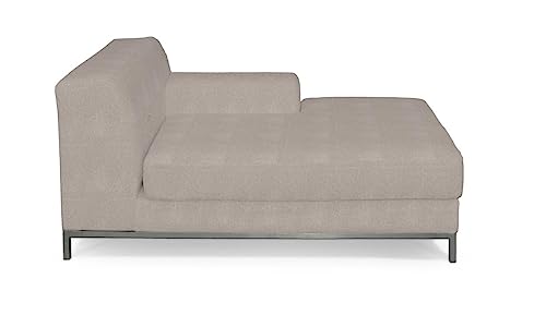 Dekoria Fire retarding IKEA KRAMFORS Chaise Longue Derecha Funda Color marrón