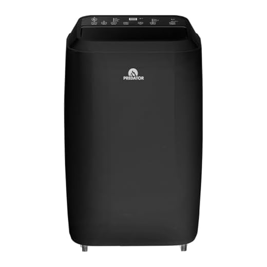 Climatiseur mobile connecté réversible 3500W 360m³/h - noir - Predator
