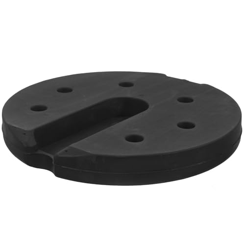 Luxshiny Base de Lámpara de Escritorio Estable Contrapeso de Hierro Compacto para Lámpara de Pie y Accesorio de Bricolaje en Oficina y Sala de Estudio