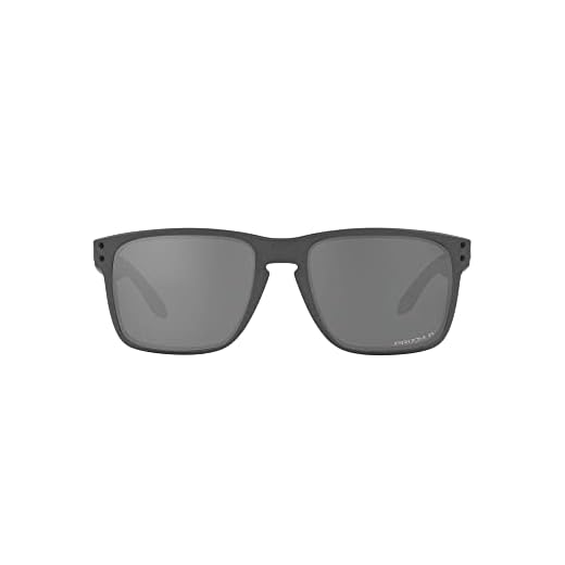 Oakley Oo9417 Holbrook XL Óculos de sol quadrados masculinos, Aço/Prizm preto polarizado, 59 mm