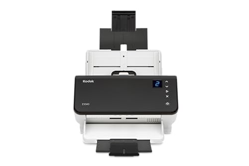 Image of Kodak E1040 Document Scanner, High Speed Scanner, USB Connectivity, Good Capacity Daily Volume 5000 Sheets