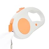 Ausziehbares Hundeseil – 5 m Teleskop-Traktorband für Haustiere mit LED-Licht, für Outdoor-Abenteuerpark, Training, Camping, Wandern