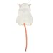 GIANTmicrobes White Lab Mouse Plush – Learn about Science and this Vital Lab Research Critter, Memorable Gift for Lab Researchers, Scientists, Students and Anyone with a Healthy Sense of Humor