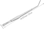 FEITA Extra Long 15 Inch Tweezer Tongs Stainless Steel Curved Tip - Aquarium Fishtank, Mega Reptile Feeding Tweezers
