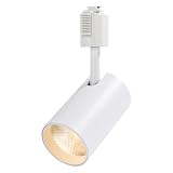 共同照明 ダクトレール スポットライト 一体型 LED 内蔵式 100W相当 1180lm 電球色 GT-GD-15W-WW ライティングレール用 スポット照明 間接照明 天井照明 ダイニング リビング キッチン 角度調節 おしゃれ 北欧 取付簡単 省エネ【ホワイト】