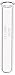 United Scientific TT9800-B Borosilicate Glass Test Tube with Rim, 5ml Capacity (Pack of 72)