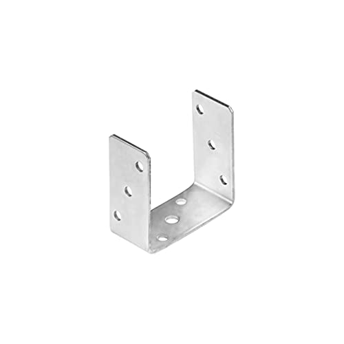 Preisvergleich Produktbild Aufschraubhülse Pfostenträger Pfostenschuh Bodenplatte Hülse für Pfosten verzinkt 121x120x5 mm