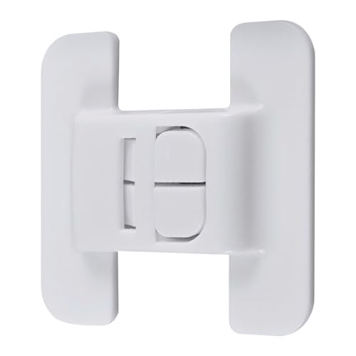 dzqad Cierre De Seguridad para Congelador | Cerradura para Puerta De | Autoadhesivo De Bloqueo para Vidrio Y Metal, Protección Infantil Y Adultos, Hogar Cocina Armarios Y Caravanas