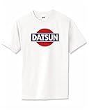 datsun fairlady ersatzteile Collar type: round neck Datsun White Retro Logo T-Shirt New! Tee 240z 260z 280z ZX 510 Fairlady XXL White