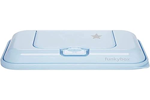 Funky Box Azul Pastel - Estuches y dispensadores para toallitas