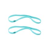 SAFIGLE 9 Piezas Banda Pelo Antideslizante Deportiva para Running Fútbol Yoga Diadema Elástica Transpirable para Mujer Hombre Verde