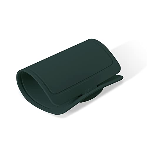 Sillymann Sanitizable Platinum Silicone Cutting Board | Double Side Chopping Mat, Easy To Storage | Non-Slip Thick 0.18“T, 10.4” (W) X 16.7” (L) (Ocean Green) #TOP1