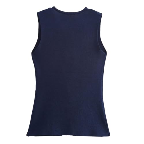 Image of JASCLS Womens Cropped Sweater Vest V Neck Button Down Y2k Crop Knit Flower Trendy Sleeveless Chunky Tank Tops