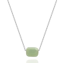 Green Aventurine-Cut-Silver
