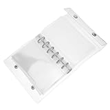 Conception flexible et rechargeable : changez les pages en quelques secondes grâce à ce classeur a7 rechargeable, idéal pour suivre vos habitudes, faire des croquis créatifs ou préparer vos examens. couverture transparente, classeur à anneaux ronds