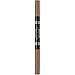 Max Factor Real Brow Fill & Shape Matita Sopracciglia, Doppio Applicatore Matita e Ombretto, 01 Blonde