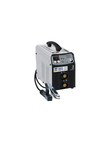 Gys, Progys 183E, Saldatrice Elettrodo Rivestito 180A Monofase 230 V (Mma), Tig Dc Lift, Mma Pulsata, Digitale, Con Valigia, Portaelettrodo, Cavo Di M