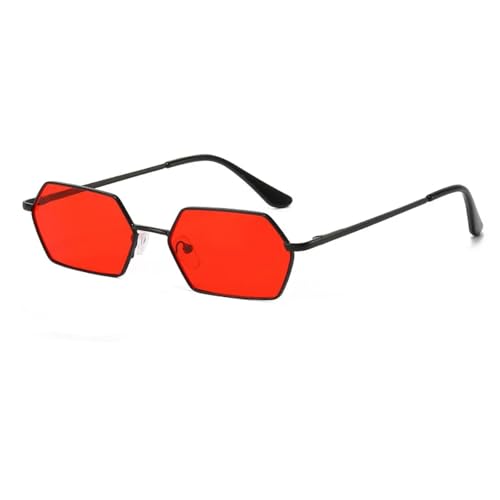 Lunettes de soleil tendance hommes femmes petite monture miroir UV400