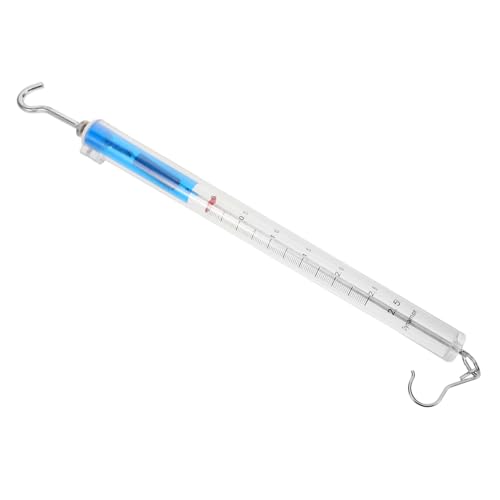 HEALSOPTHY Medidor de Fuerza Científico Balanza de Resorte Colgante Precisa para Experimentos de Física y Laboratorio Educativo