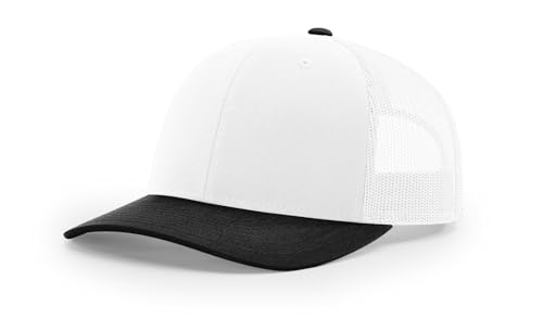 Image of Richardson 112 Trucker Hat - Premium Adjustable Snapback Hat - Structured Six Panel Richardson Blank Caps