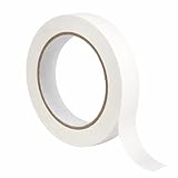 Cinta blindada blanca de 20 m x 20 mm, resistente al agua, cinta de tela extrafuerte, cinta adhesiva rasgable, cinta adhesiva impermeable para uso interior y exterior, sellado, reparación y más, color