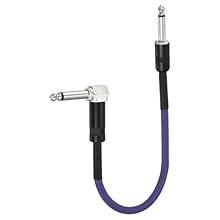 This is a good-quality guitar effect pedal cable designed for musician who demand the best in sound quality and durability. It's suitable for connecting guitar pedals, amplifiers, mixing consoles, and other audio equipment. With its unique design and...