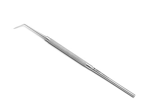 MettleZ Dental Explorer Probe 6 Single Ended Dentist Hygienist Probes CE - Dental Explorer 6 for Exploring Cavity and Calculus Detection Instrument - Used to Locate Calculus deposits